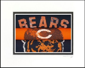 Chicago Bears Vintage T-Shirt Sports Art